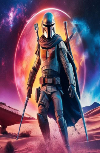 The Mandalorian Art Wallpaper