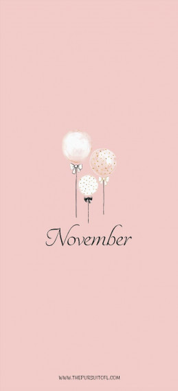 November iPhone Wallpaper