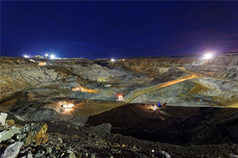 Goldmines Evening Scene Wallpaper