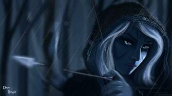 Traxex Drow Ranger Dota 8k Wallpaper HD Games 4k