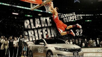 Funmozar Blake Griffin Dunk iPhone Wallpaper
