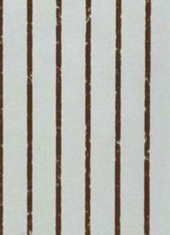Wallpaper By The Yard Flocked Chocolate Velvet Stripe On Pearlescent