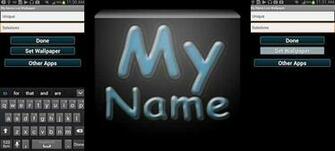 My Name Live Wallpaper V Eng Apk Dasolo Gratis