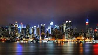 City Landscape New York Wallpaper Windows