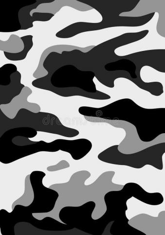 Camouflage Pattern A Black Military Ad
