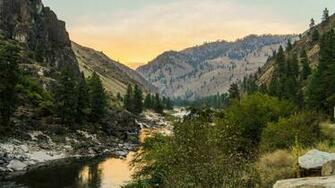 Amazing Mountain Stream Wallpaper Lakes River Idaho