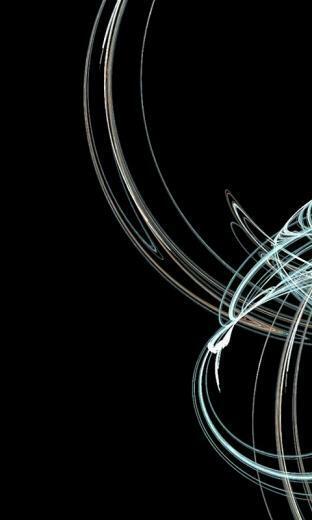 Cell Phone X Wallpaper Black Abstract White Swirls