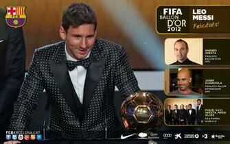 Image Lionel Messi Fifa Ballon D Or Wallpaper