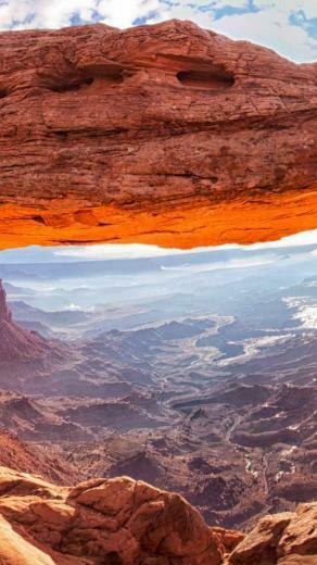 Mesa Arch Wallpaper Os Canyonlands Utah Usa Tourism