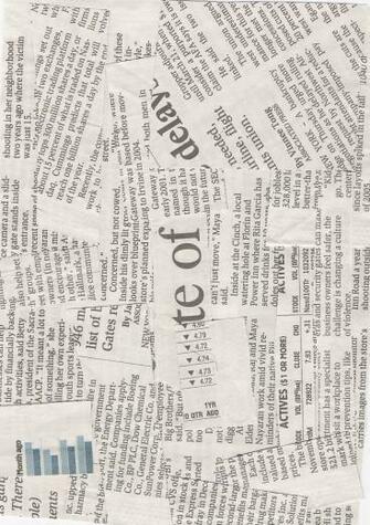 Newspaper Texture Newspapers Background Old