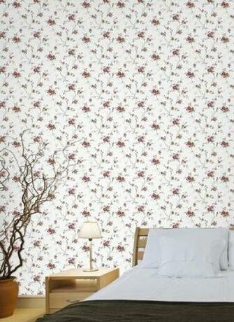 California English Rose Wallpaper Re30004 Traditional