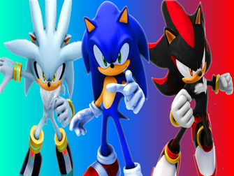 Sonic And Shadow Silver Wallpaper