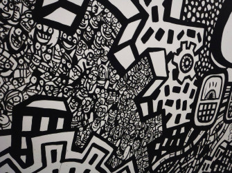 Black And White Graffiti Wallpaper
