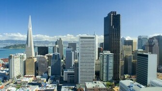 Downtown San Francisco Buildings Desktop Wallpaper Iskin Co Uk