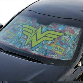 Amazon Bdk Wonder Woman Auto Sun Shade Windshield Car