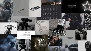 Bucky Wallpaper Barnes Aesthetic Marvel Background