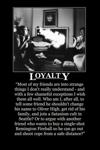 Hunter S Thompson Motivational Wallpaper