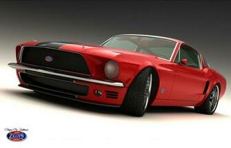 Classic Mustang Fastback Wallpaper By