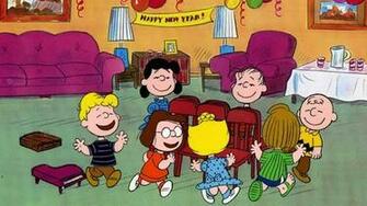 Peanuts New Year Wallpaper HD Background
