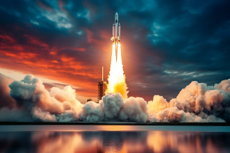 Rocket Launch Wallpaper