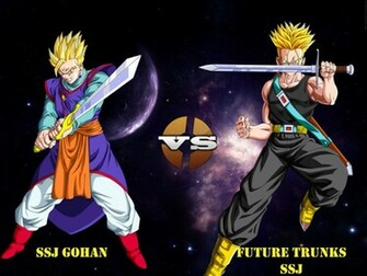 Ssj Future Trunks Wallpaper Gohan Vs