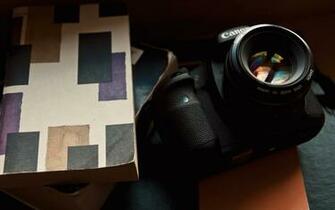Canon Dslr Camera Wallpaper Stock Photos
