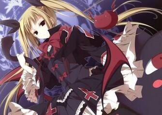 Dress Inugami Kira Long Hair Rachel Alucard Scan Twintails Wallpaper
