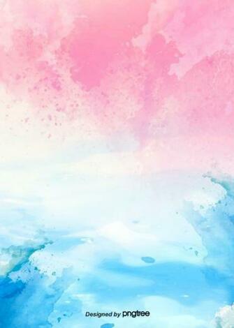 Fresh Gradual Watercolor Style Background