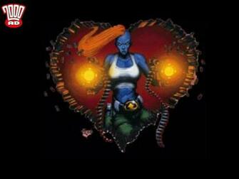 2000ad Wallpaper Where The Series Is Venus Bluegenes