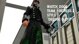 Dogs Tf2 Styled Dedsec Outfit By Frontrunningscout Fan Art Wallpaper