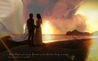 Richard And Kahlan Legend Of The Seeker Wallpaper