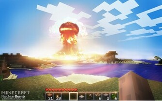 Minecraft Nuclear Bomb Wallpaper Lold Funny Pictures