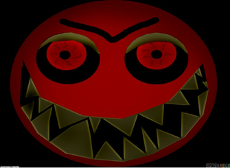 Evil Smile Emoticon Wallpaper Open Walls