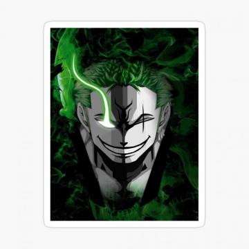 Zoro One Piece Devil Smile Poster By Apple Dady