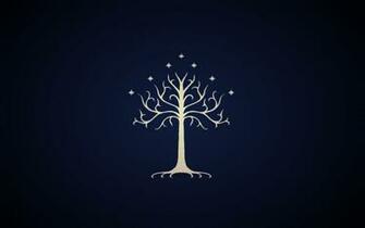 Blue Trees The Lord Of Rings Sigil White Tree