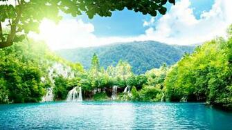 Incredible Forest Lake High Definition Wallpaper HD