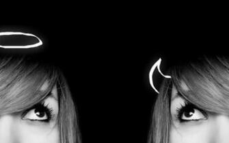 Angel And Devil Wallpaper By Thegrungequeen