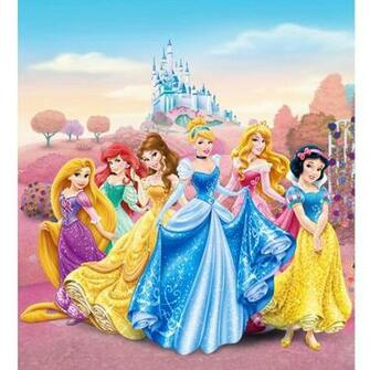 Disney Princess Wall Mural Official Merchandise