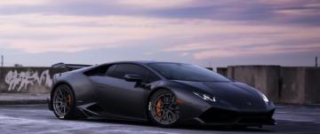 Black Sports Ca Lamborghini Huracan Wallpaper