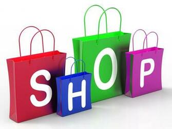 Colorful Shopping Bags HD Wallpaper Image