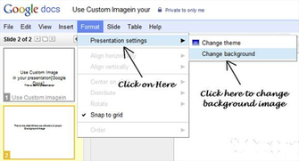 That S All Now Your Slide Contains Desired Image As Background