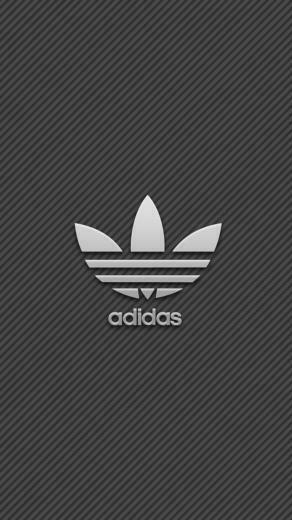 Adidas Logo Design iPhone Wallpaper Top