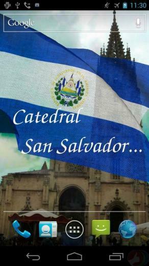 3d Bandera De El Salvador Los Mejores Fondos Pantalla Animados
