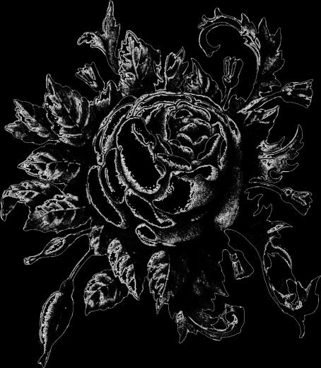 Black And White Vintage Background HD Wallpaper