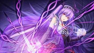 Illustration Long Hair Anime Girls Wings Purple