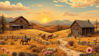 Country Western Wallpaper