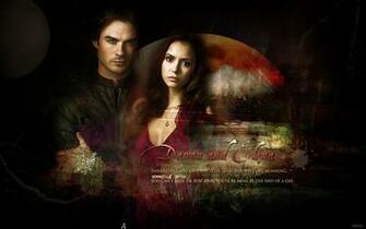 Delena Damon Amp Elena Wallpaper