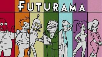 Rooster Teeth Rainbow Futurama Wallpaper