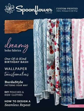 Spoonflower Magazine Winter By Issuu