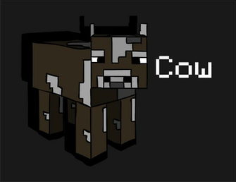 Minecraft Cow Wallpaper By Emeraldtuna